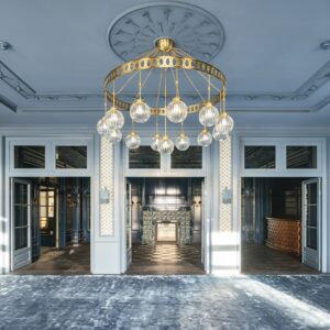 Villa Rosau, Zürich, historische Türen, Brandschutztüren von Bach Heiden. Villa Rosau AG. ARGE Rosau Gigon/Guyer Architekten.